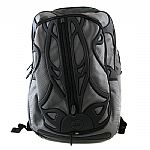 Slappa Spyder V3 Graphite Backpack (shock padded laptop compartment fits up to 17" notebooks, water repellant & tear resistant 1680-D ballistic poly, protective & stylish molded rubber EXO-skeleton, stay cool lined pocket for snacks & drinks)