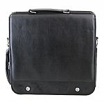 Zomo Digital DJ Bag (black) (capacity approx 40 x 12" + 1 laptop up to 15,4 inches wide + 1 x Stanton FS 2.0 , synthetic leather material)