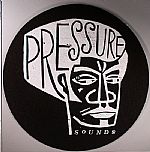 Pressure Sounds Slipmat (black with white design)