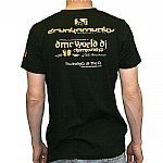 World T-shirt (black with gold design)