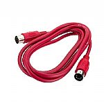 MIDI Cable (red, 1.8m)