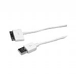 Electrovision 30 Pin iOS To USB Cable (white, 1.2m)