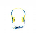 Urbanz Wild Lightweight DJ Headphones (blue/yellow)