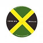 Ernie B's Reggae Slipmat (Jamaican flag design with black, yellow & green print) (sold singly)