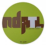 NDATL Muzik US Slipmat (lime with brown print)