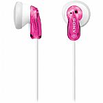 Sony MDRE9 Stereo In Ear Earphones (pink)