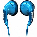 Maxell Colour Budz earphones (blue)