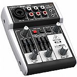 Behringer 302 USB Xenyx Mixer + Tracktion 4 Audio Production Software