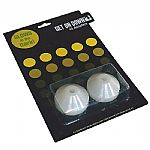 Get On Down Glow In The Dark 45 RPM Plastic Adapters
