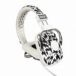 Wesc Maraca Eley Kishimoto Headphones With Mic (black & white)