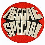 Reggae Special Slipmat (red with white logo)