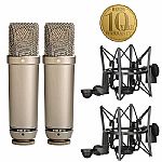 Rode NT1A Cardioid Condenser Microphones (matched pair)