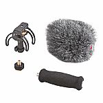 Rycote Portable Audio Recorder Kit For Tascam DR05 With Suspension Windshield & Grip