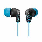 Sony MDREX37 Bumpin Earbuds (blue)