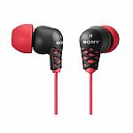 Sony MDREX37 Bumpin Earbuds (red)