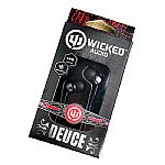 Wicked Audio Deuce WI1800 in-ear earphones (black)