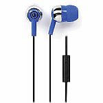 Wicked Audio Deuce WI1851 in-ear earphones with mic (blue)