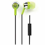 Wicked Audio Deuce WI1852 in-ear earphones with mic (green)