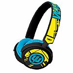 Wicked Audio 3D WI8310 Hero Noise Cancelling Headphones (black blue & yellow)