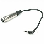 Hosa XVM101F Stereo 3.5mm MiniJack To Female XLR Audio Cable (30.48cm)