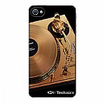 Technics DMC iPhone 4/4S Case (black, gold)