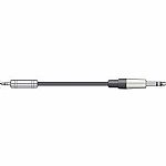 Chord 6.3mm TRS Jack Plug To 3.5mm TRS Jack Plug Cable (3.0m)