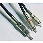 Chord 3.5mm TRS Jack Plug To 2xRCA Plugs Audio Cable (3.0m)