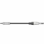 Chord 6.3mm TRS Jack Plug To 3.5mm TRS Jack Plug Audio Cable (0.75m)