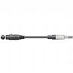 Chord XLR Female To 6.3mm TRS Jack Plug Audio Cable (1.5m)
