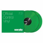 Serato Standard Colours 12" Control Vinyl Records (green, pair)