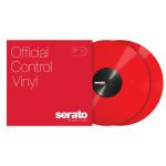 Serato Standard Colours 12" Control Vinyl Records (red, pair)