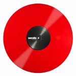 Serato Standard Colours 12" Control Vinyl Records (red, pair)