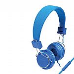 Sound LAB Stereo Headphones With Mic (blue)