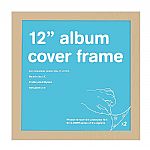 GB Eye 12" Album Cover Vinyl Frame (oak)