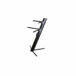 Ultimate Support AX48PRO Column Double Keyboard Or Equipment Stand (black)
