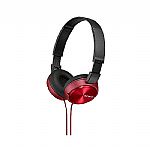 Sony MDRZX310 Headphones (red)