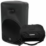 Mackie SRM350 V3 Active PA Speaker (black) + Mackie SRM350 Speaker Bag (REDUCED PRICE BUNDLE)
