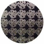 Slipmat Factory Plastikman Metallic Slipmats (pair, black/grey)