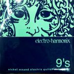 Electro Harmonix Nickel Wound Electric Guitar Strings (set of 6 strings, 9's)