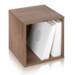 Zomo VS-Box 100 12" Vinyl Record Storage Box 100 (walnut, flat-packed)