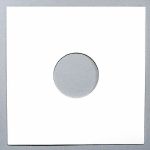 Senol Printing 12" White Low Gloss Card Spined Album Sleeve (pack of 10)
