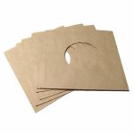 Bags Unlimited 7'' Vinyl Record Paper Sleeves (brown, pack of 25)