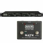 MXR M235 Smart Gate Pro Noise Gate Rack + Dual Remote Foot Controller Pedal For M235 (SPECIAL LOW PRICE BUNDLE)