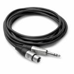 Hosa HXS003 Pro Balanced Interconnect Female XLR To Male 1/4" TRS Cable (black, 3ft)