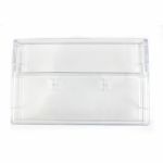 Tapeline Clear Plastic Cassette Library Case (single, with pins)