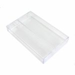 Tapeline Clear Plastic Cassette Library Case (single, without pins)