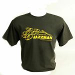 Jazzman: We Dig Deeper TShirt (large, grey)