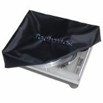 Technics Deck Cover (black with black embroidered logo)