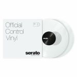 Serato Standard Colours 12" Control Vinyl Records (clear, pair)