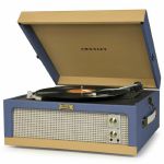 Crosley CR6234A Dansette Junior Portable Record Player (blue & tan)